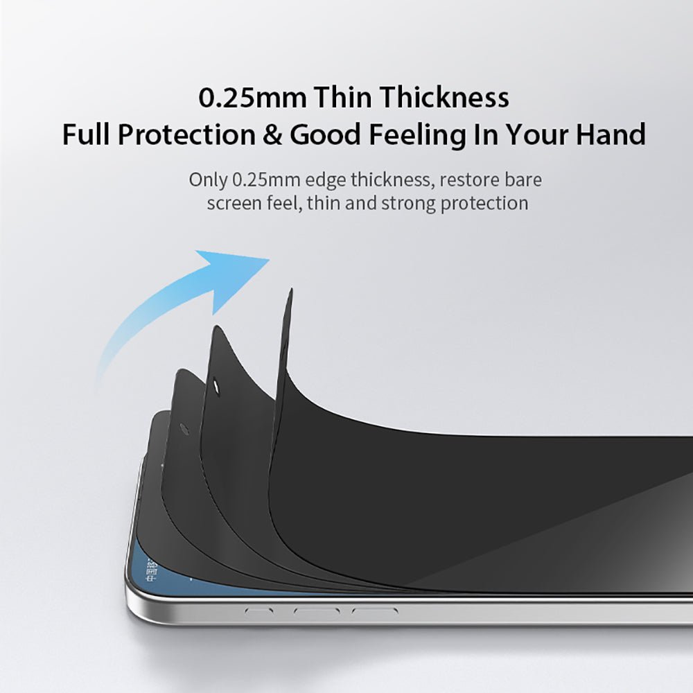 VOKAMO Privacy Screen Protector for iPhone 16 Anti Spy Tempered Glass for Apple iPhone 16 Pro Max - VOKAMO
