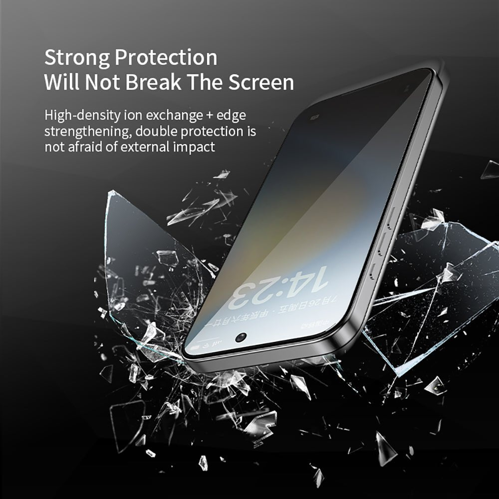 VOKAMO Privacy Screen Protector for iPhone 16 Anti Spy Tempered Glass for Apple iPhone 16 Pro Max - VOKAMO