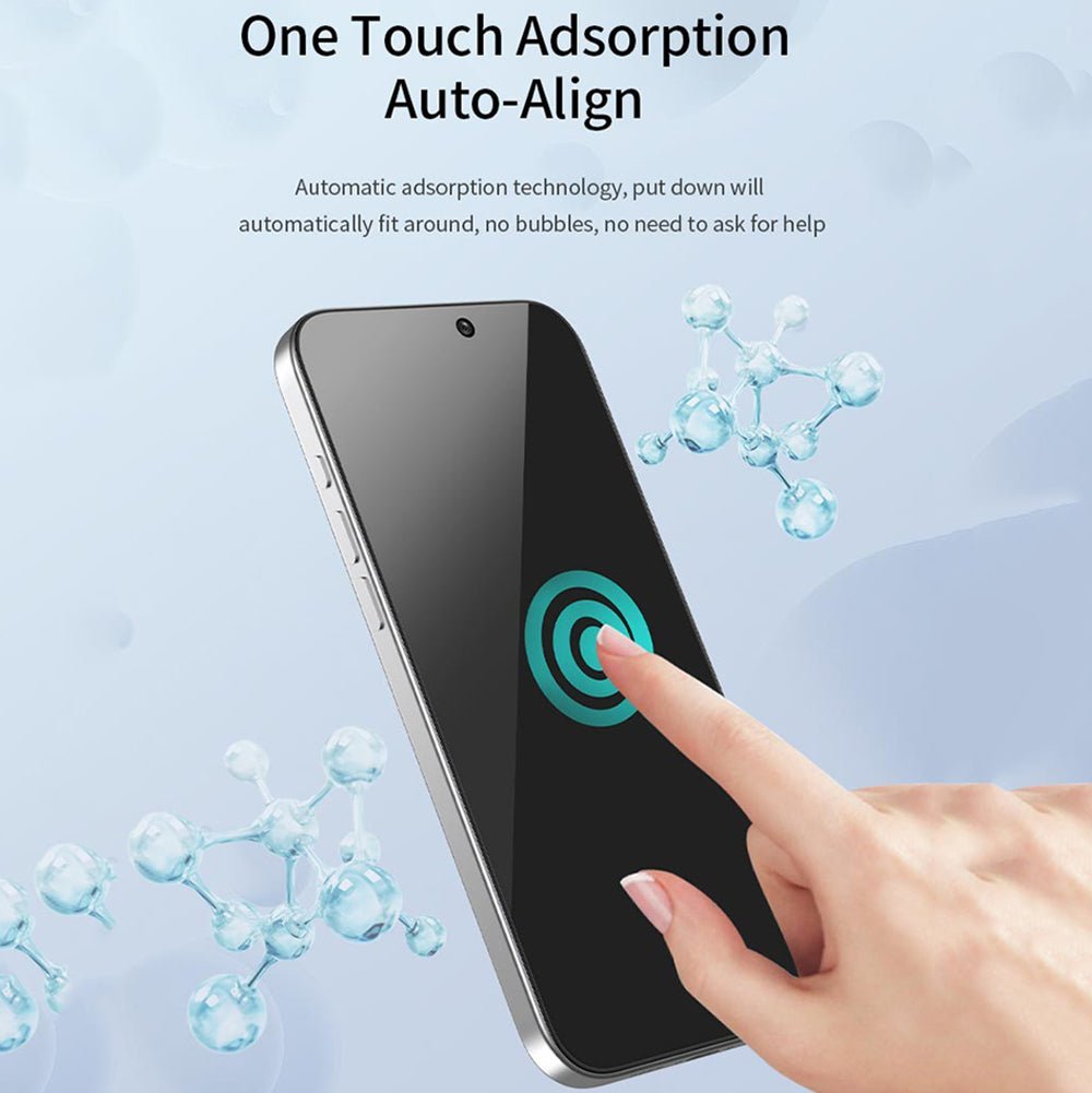 VOKAMO Privacy Screen Protector for iPhone 16 Anti Spy Tempered Glass for Apple iPhone 16 Pro Max - VOKAMO