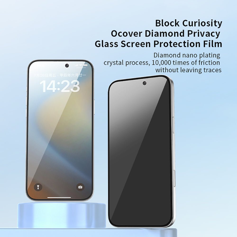 VOKAMO Privacy Screen Protector for iPhone 16 Anti Spy Tempered Glass for Apple iPhone 16 Pro Max - VOKAMO