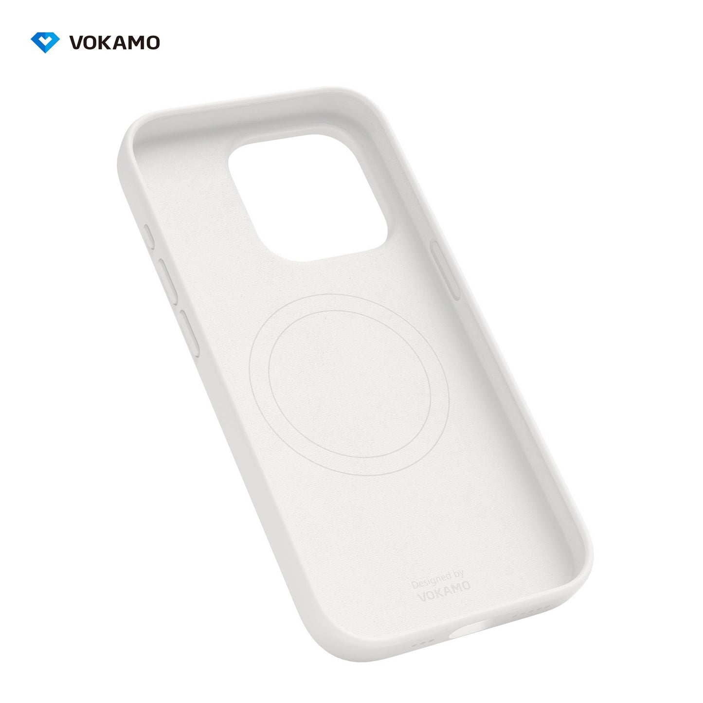 VOKAMO Silicone iPhone Magnetic Case Soft Protective Case Cover For iPhone 15/15 Pro Max/15 Pro/15 Plus - VOKAMO