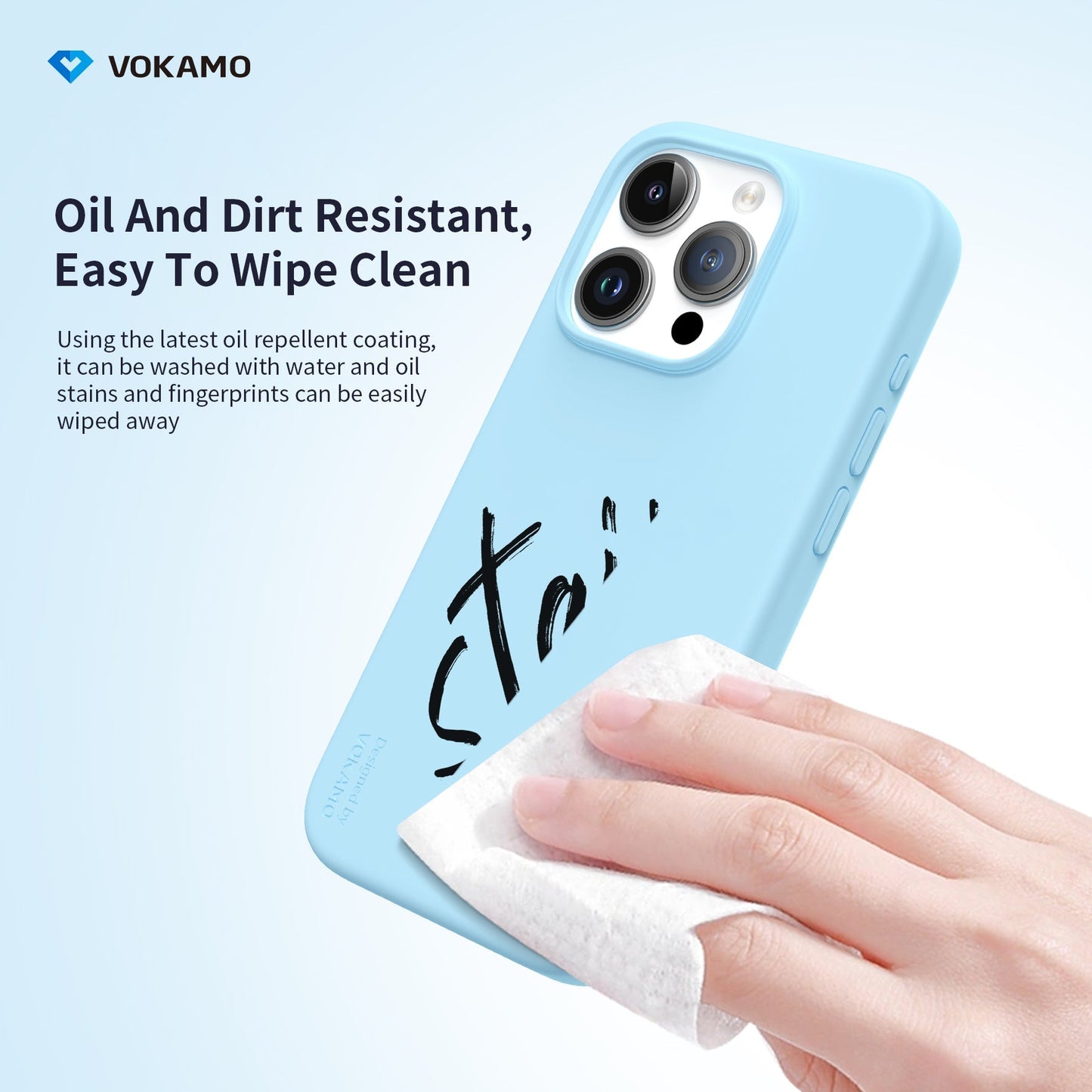 VOKAMO Silicone iPhone Magnetic Case Soft Protective Case Cover For iPhone 15/15 Pro Max/15 Pro/15 Plus - VOKAMO