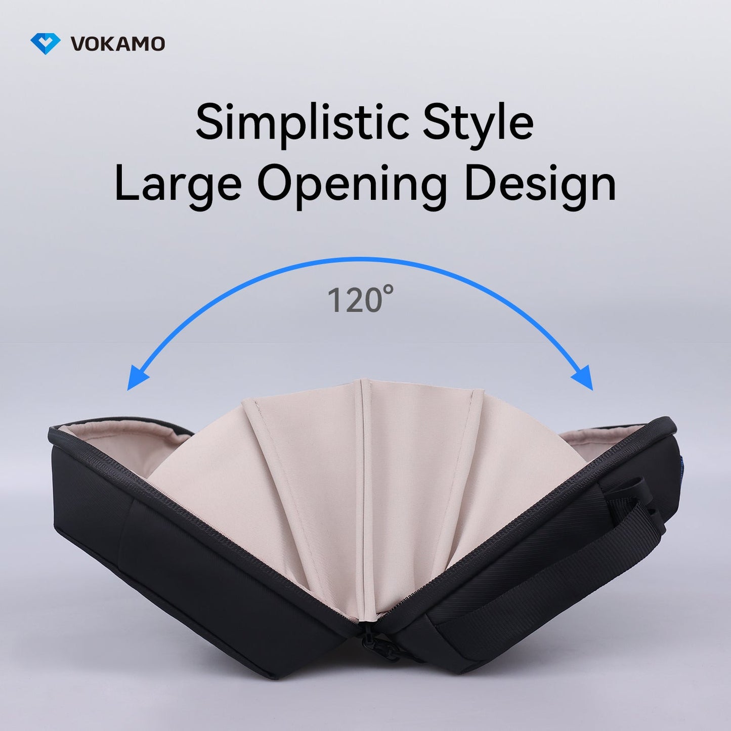 VOKAMO Splashproof Electronics Accessories Organizer Pouch Bag - VOKAMO