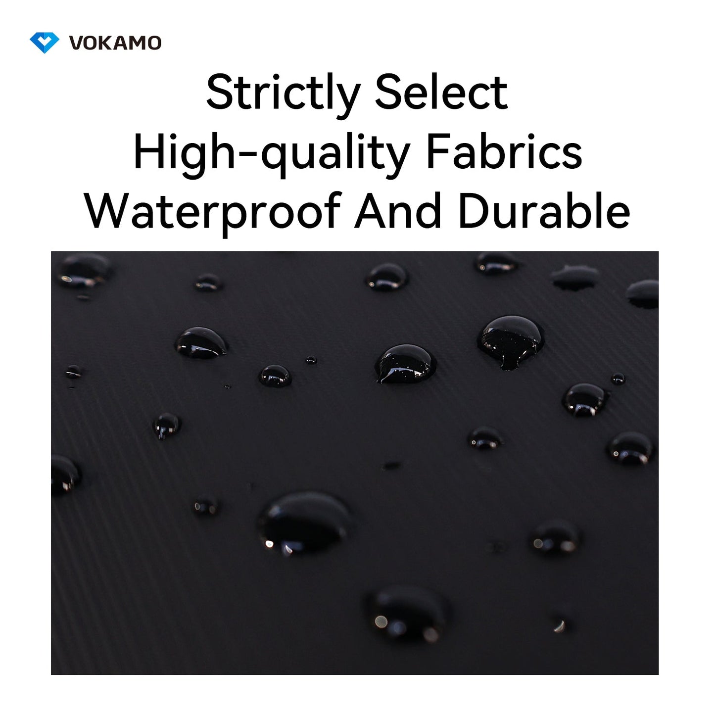 VOKAMO Splashproof Electronics Accessories Organizer Pouch Bag - VOKAMO
