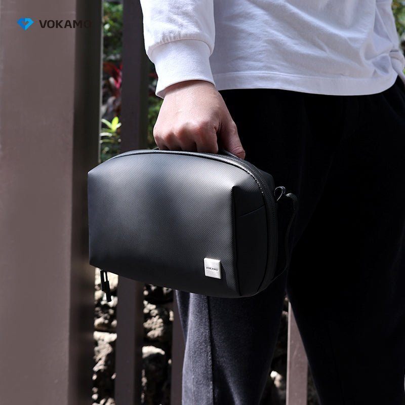 VOKAMO Splashproof Electronics Accessories Organizer Pouch Bag - VOKAMO