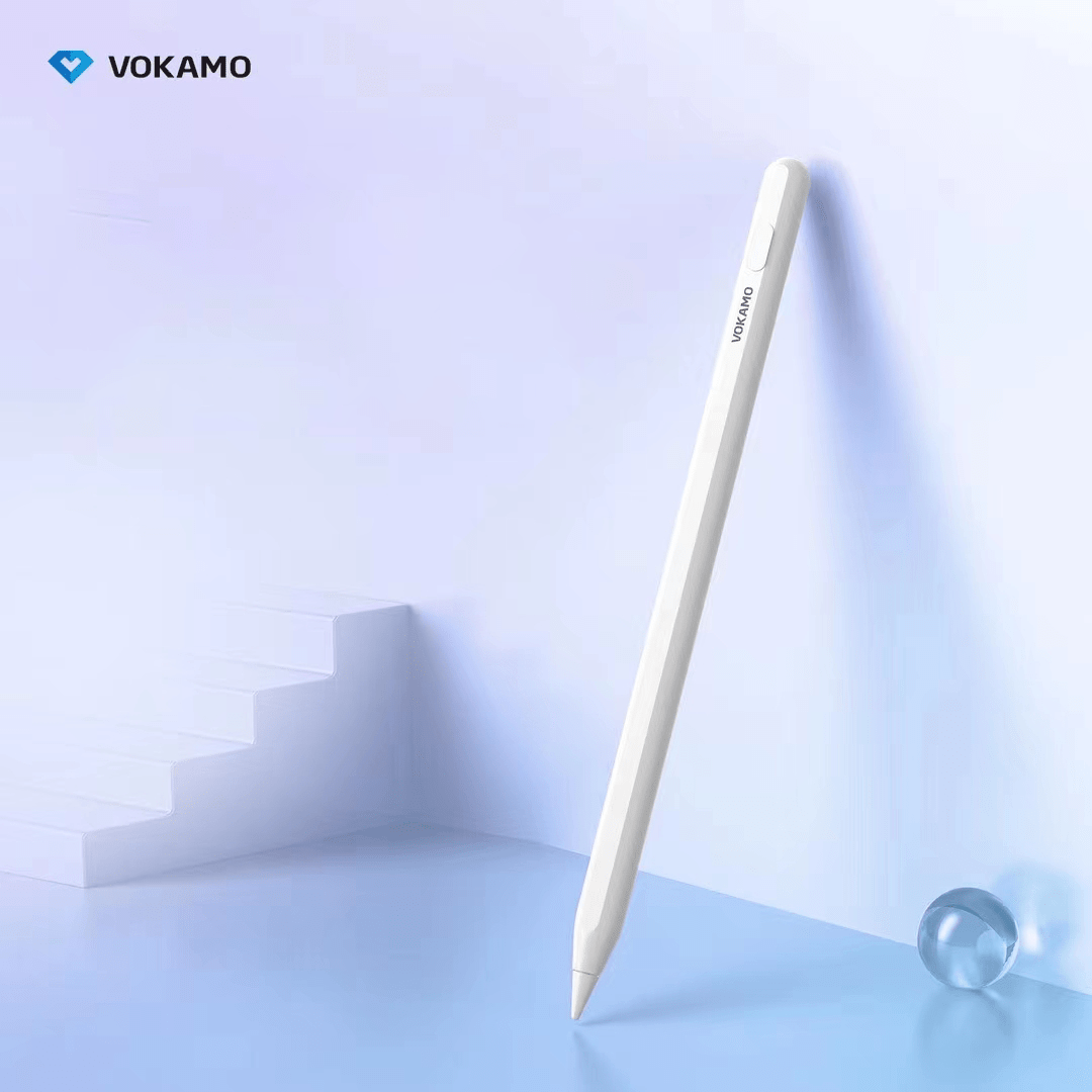 VOKAMO Stylus Pens for iPad 9th 10th Generation,Fast Charging Palm Rejection ipad Pen, Magnetic Apple iPad Pencil - VOKAMO