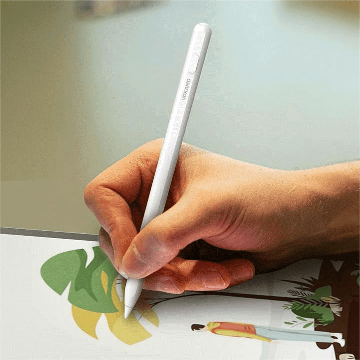 VOKAMO Stylus Pens for iPad 9th 10th Generation,Fast Charging Palm Rejection ipad Pen, Magnetic Apple iPad Pencil - VOKAMO