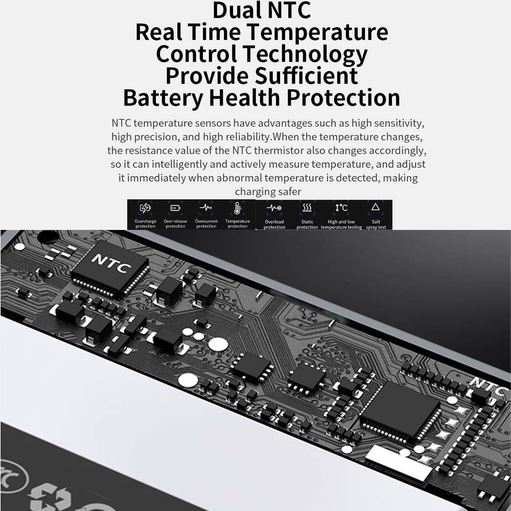 VOKAMO Ultra Slim Magnetic Power Bank 5000mAh Portable Travel Battery Bank - VOKAMO