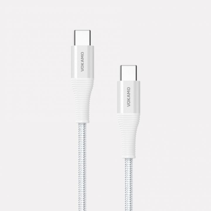 VOKAMO USB - C to USB - C Cable 100W E - Marker PD Fast Charging Type - C Cable 1.2m - VOKAMO