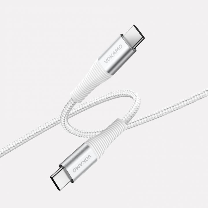 VOKAMO USB - C to USB - C Cable 100W E - Marker PD Fast Charging Type - C Cable 1.2m - VOKAMO