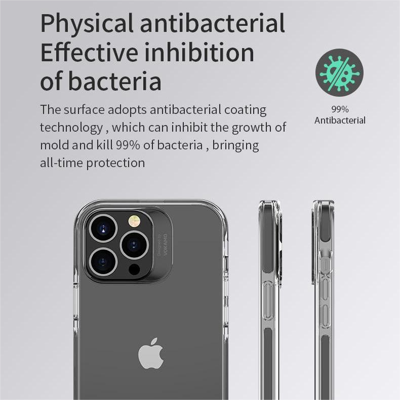 VOKAMO Ultra Thin Shockproof iPhone 13 Case,SGS Drop Tested Rugged Cover for iPhone 13/13 Pro/13 Pro Max