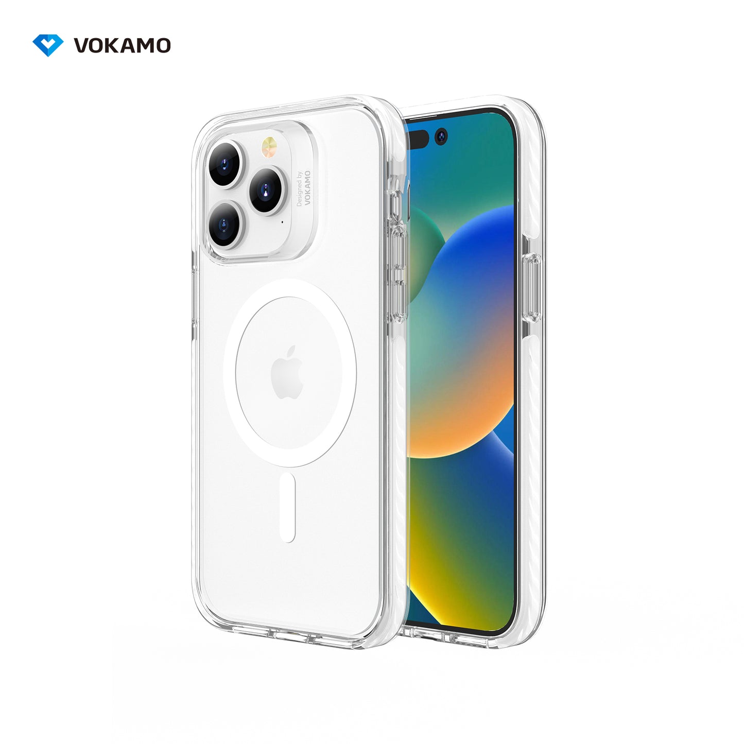VOKAMO Hard Shockproof Case with MagSafe for iPhone 14 Pro Max/14 Pro/iPhone 14/14 Plus