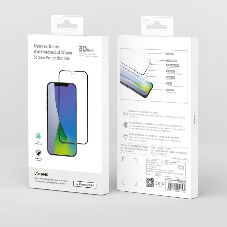 VOKAMO iPhone 12 Screen Protector 3D 9H HD Full Coverage Tempered Glass