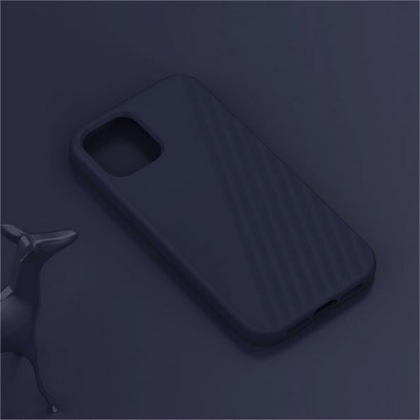 VOKAMO Shockproof Silicone Case For iPhone 12 Pro Max/12 Mini/12/12 Pro,Luxury Liquid Silicone Protective Cover Case