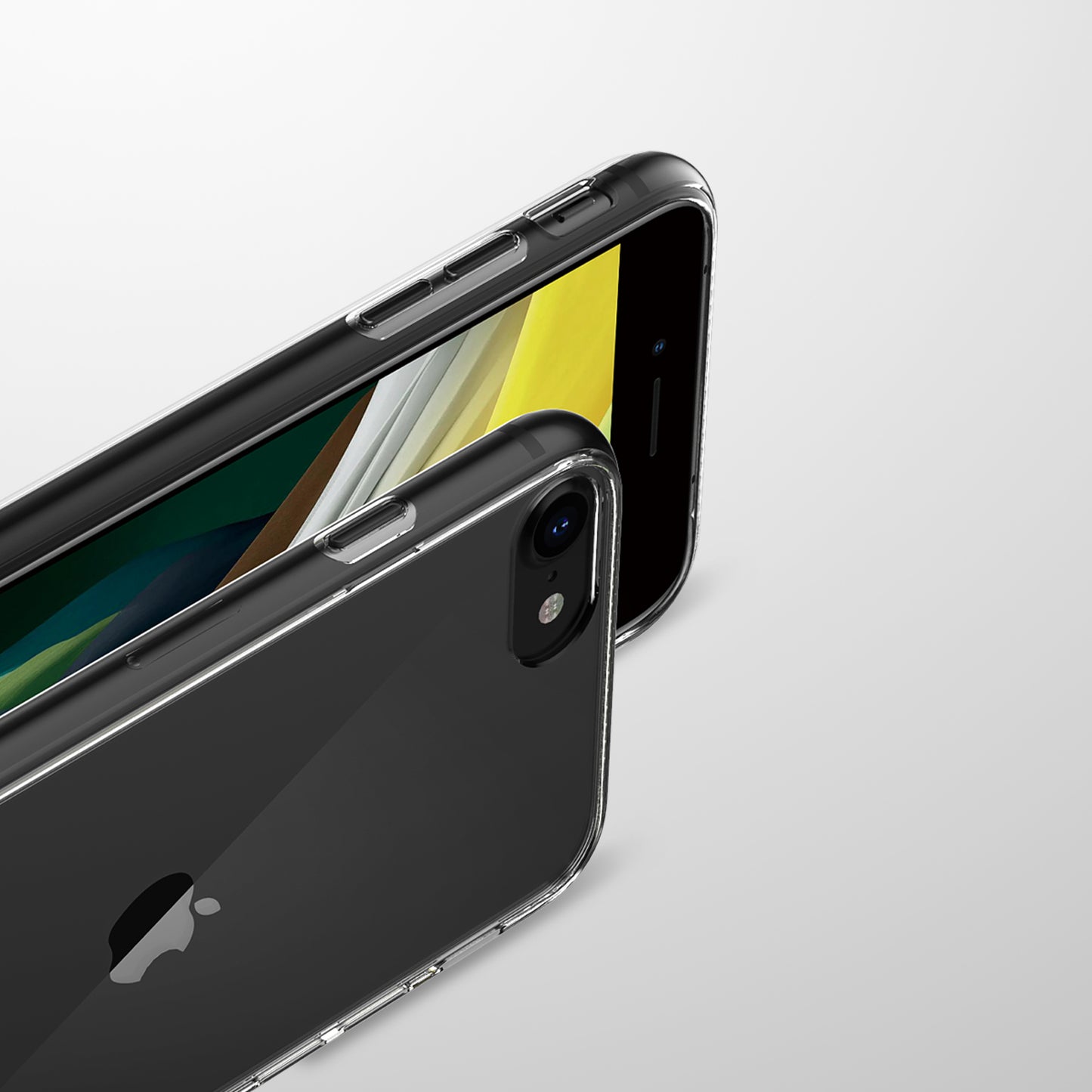 VOKAMO Clear Hybrid Case for iPhone SE 2022