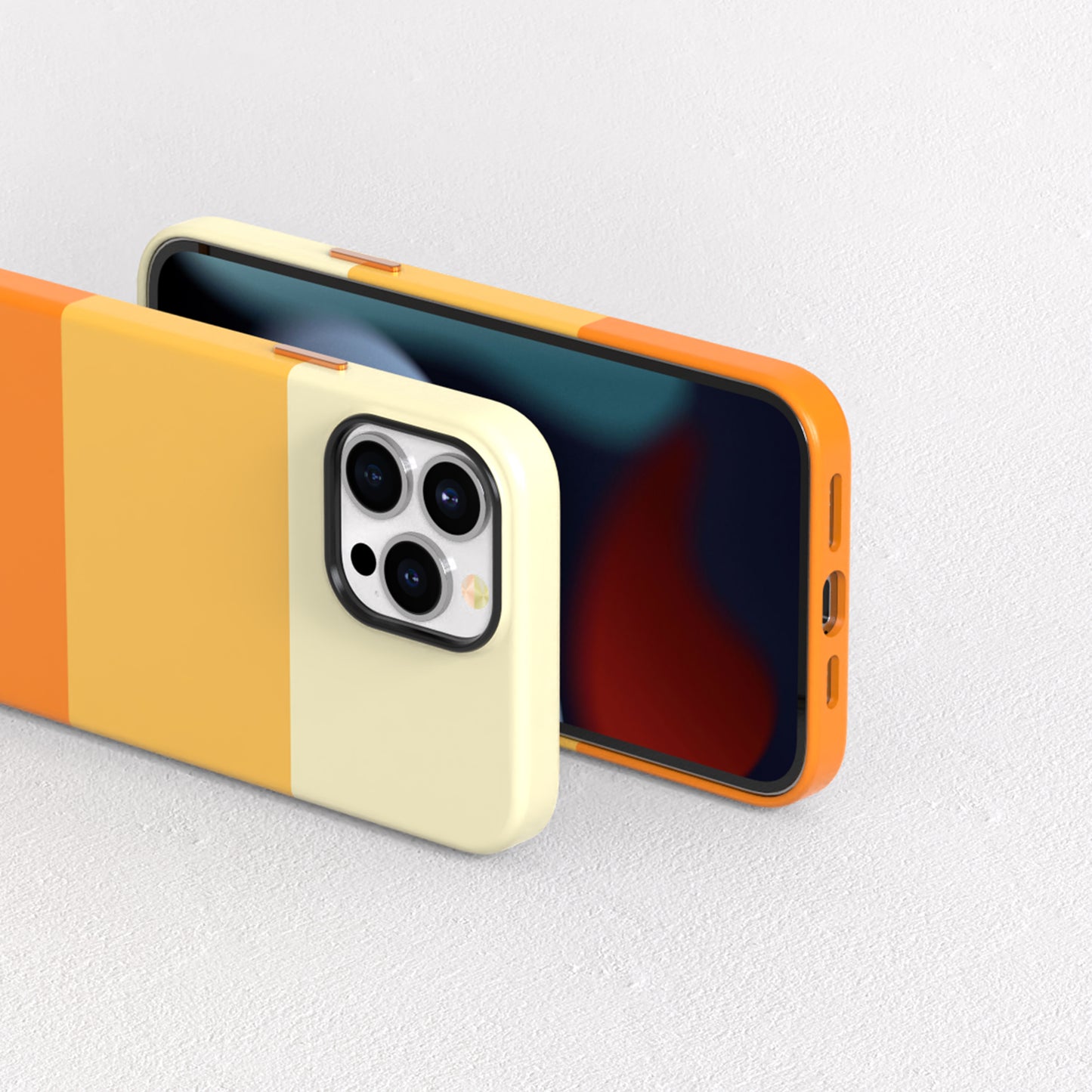 VOKAMO PU Leather Case For iPhone 12/ 13 Series Permium Ultra Thin Soft Case for iPhone 13 Pro Max/12 Pro etw
