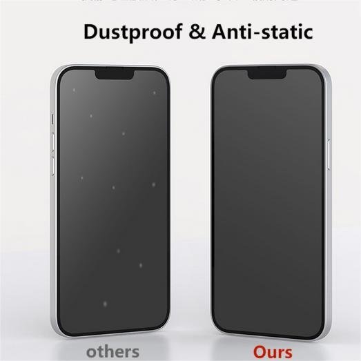 VOKAMO Anti - bacterial iPhone 13 Tempered Glass 9H Screen Protector For iPhone 13 Pro Max/13 Pro/13 Mini - VOKAMO