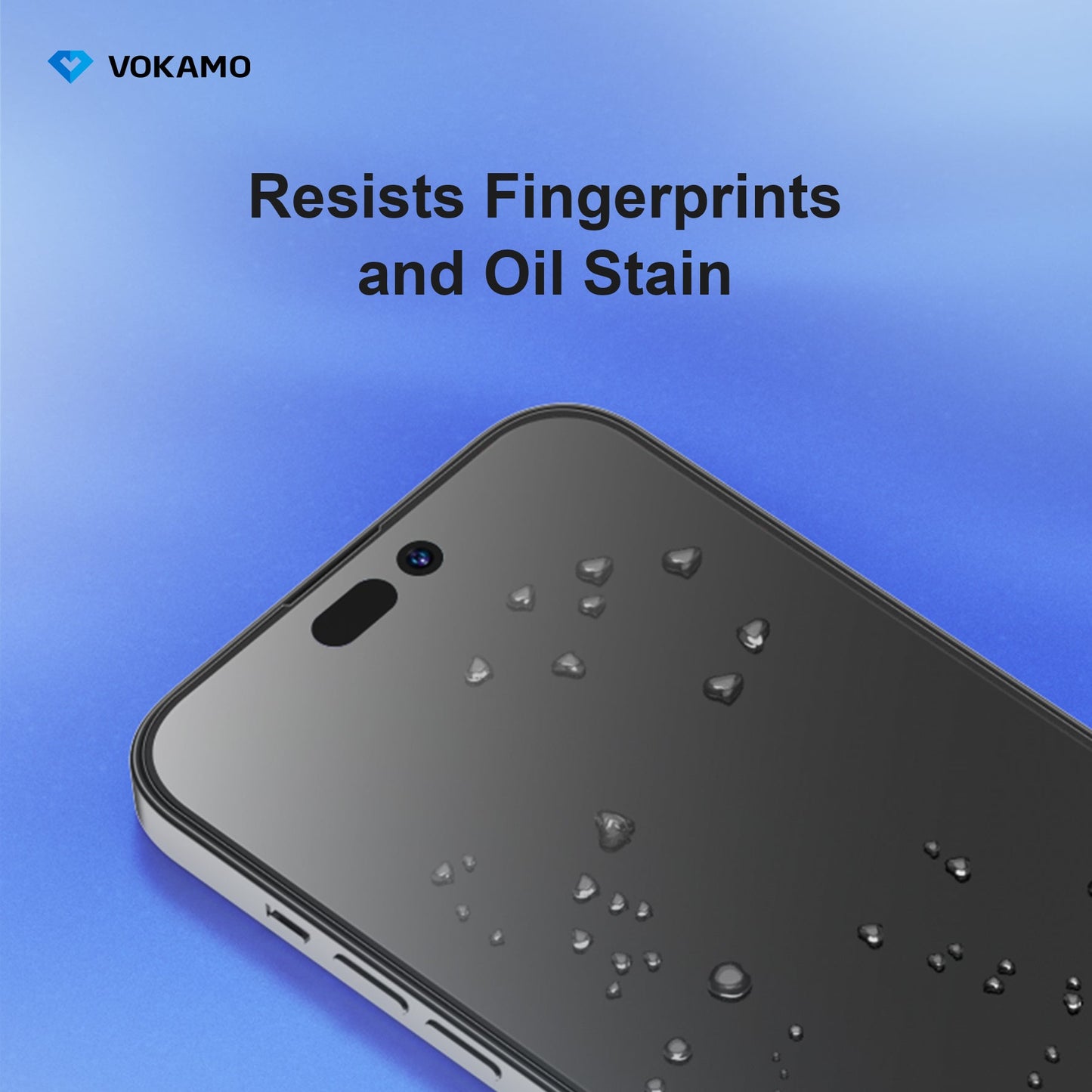 VOKAMO Anti - Glare Screen Protector Guard for iPhone 14 Pro Max/14/14 Plus/14 Pro Matte Tempered Glass - VOKAMO
