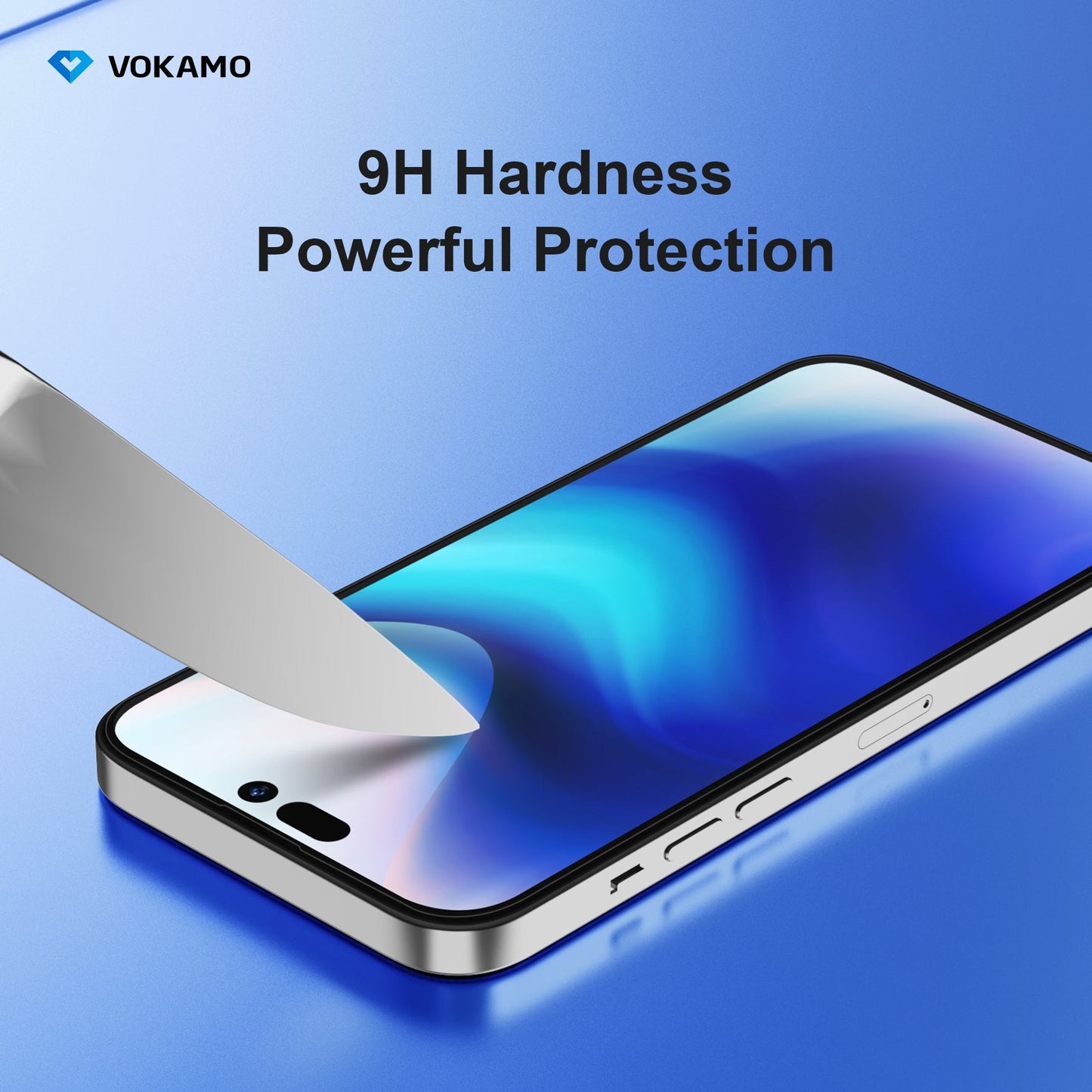 VOKAMO Anti - Glare Screen Protector Guard for iPhone 14 Pro Max/14/14 Plus/14 Pro Matte Tempered Glass - VOKAMO