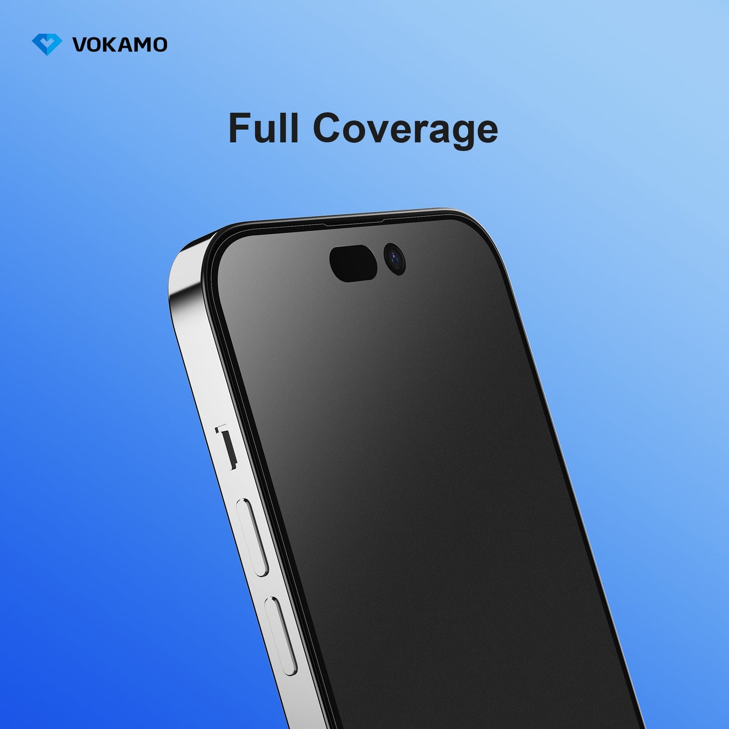 VOKAMO Anti - Glare Screen Protector Guard for iPhone 14 Pro Max/14/14 Plus/14 Pro Matte Tempered Glass - VOKAMO