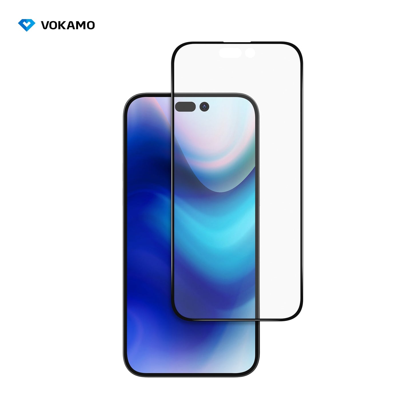 VOKAMO Anti - Glare Screen Protector Guard for iPhone 14 Pro Max/14/14 Plus/14 Pro Matte Tempered Glass - VOKAMO