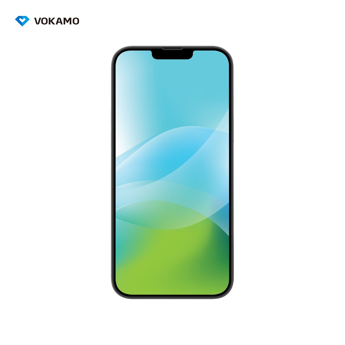 VOKAMO Antibacterial Screen Protector For iPhone 14 Pro Max/14 Plus/14/14 Pro Tempered Glass 9H 2.5D HD - VOKAMO