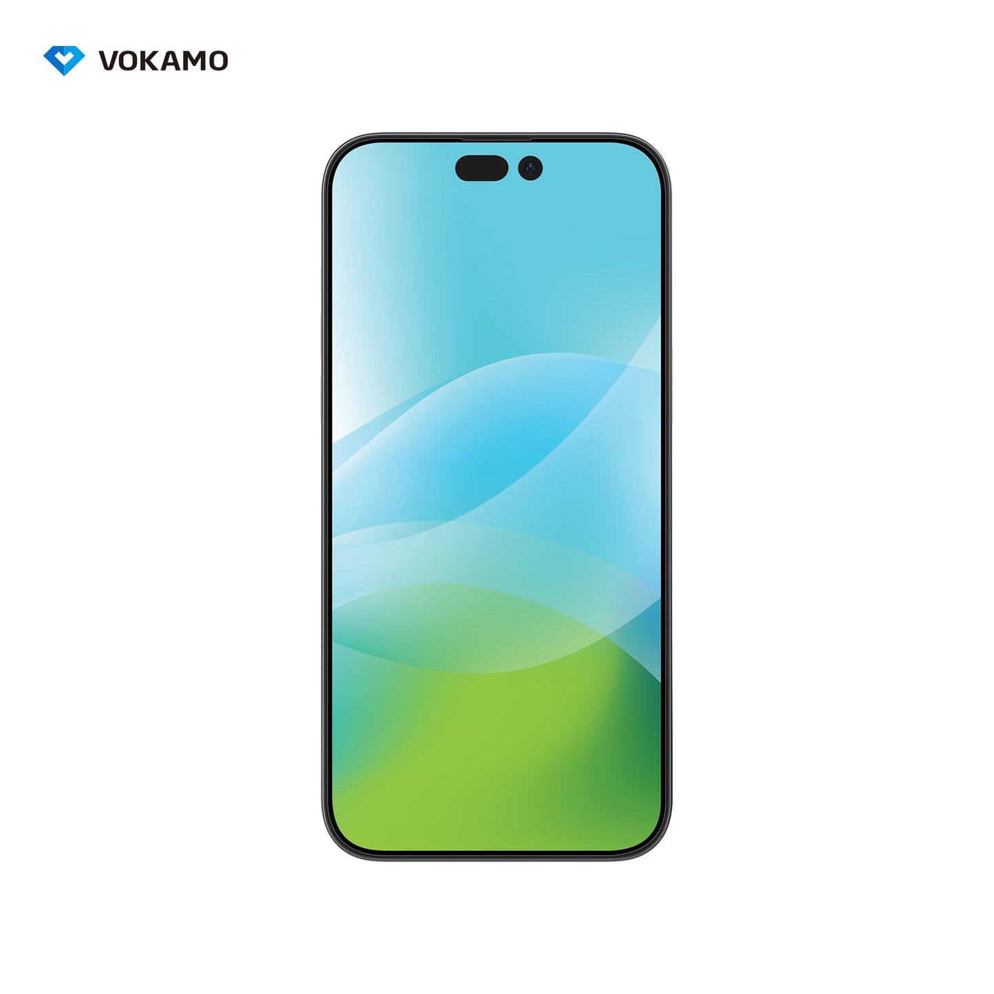 VOKAMO Antibacterial Screen Protector For iPhone 14 Pro Max/14 Plus/14/14 Pro Tempered Glass 9H 2.5D HD - VOKAMO