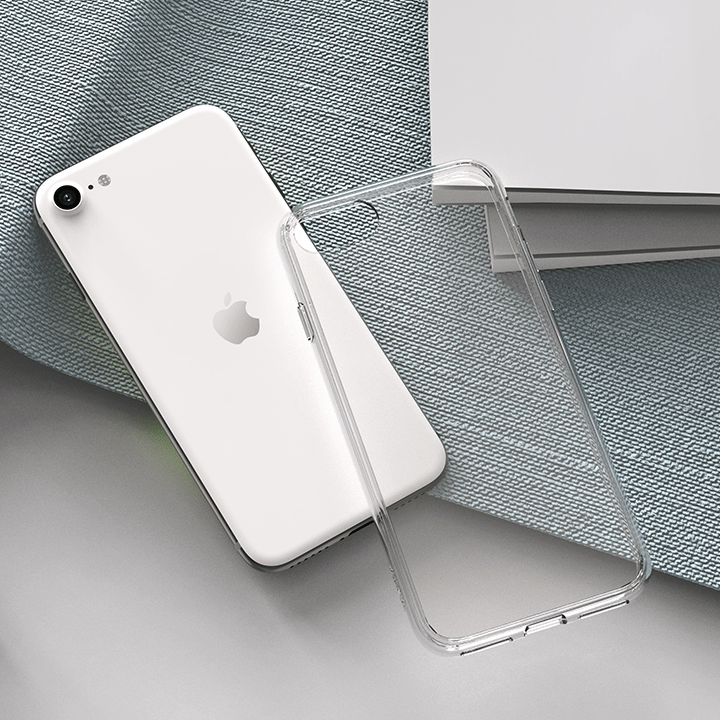 VOKAMO Clear Hybrid Case for iPhone SE 2022 - VOKAMO