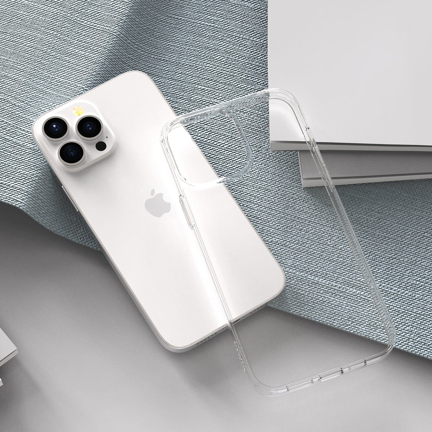 VOKAMO Clear iPhone 13 Case,Transparent Cover Case For iPhone 13 Mini/13/13 Pro/13 Pro Max - VOKAMO