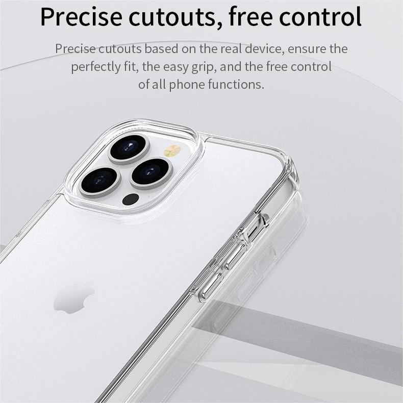 VOKAMO Clear iPhone 13 Case,Transparent Cover Case For iPhone 13 Mini/13/13 Pro/13 Pro Max - VOKAMO