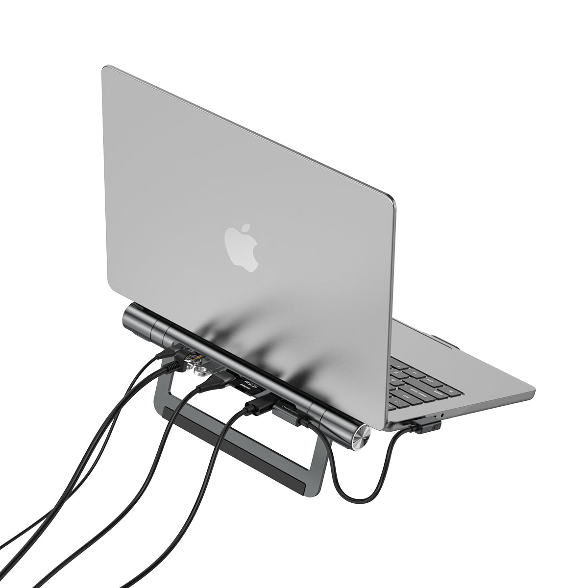 VOKAMO Docking Station Stand 8 In 1 Dock Stand for MacBook Pro/Air and others - VOKAMO