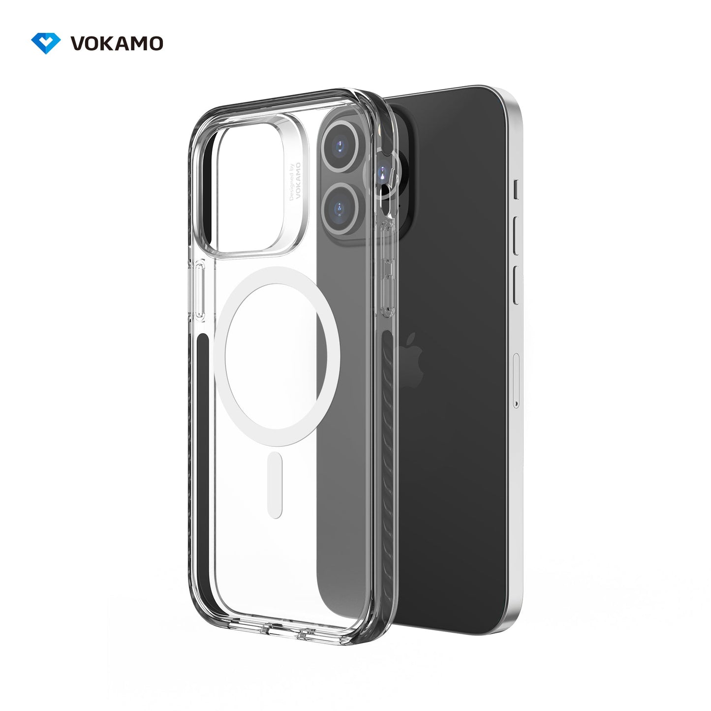 VOKAMO Hard Shockproof Case with MagSafe for iPhone 14 Pro Max/14 Pro/iPhone 14/14 Plus - VOKAMO