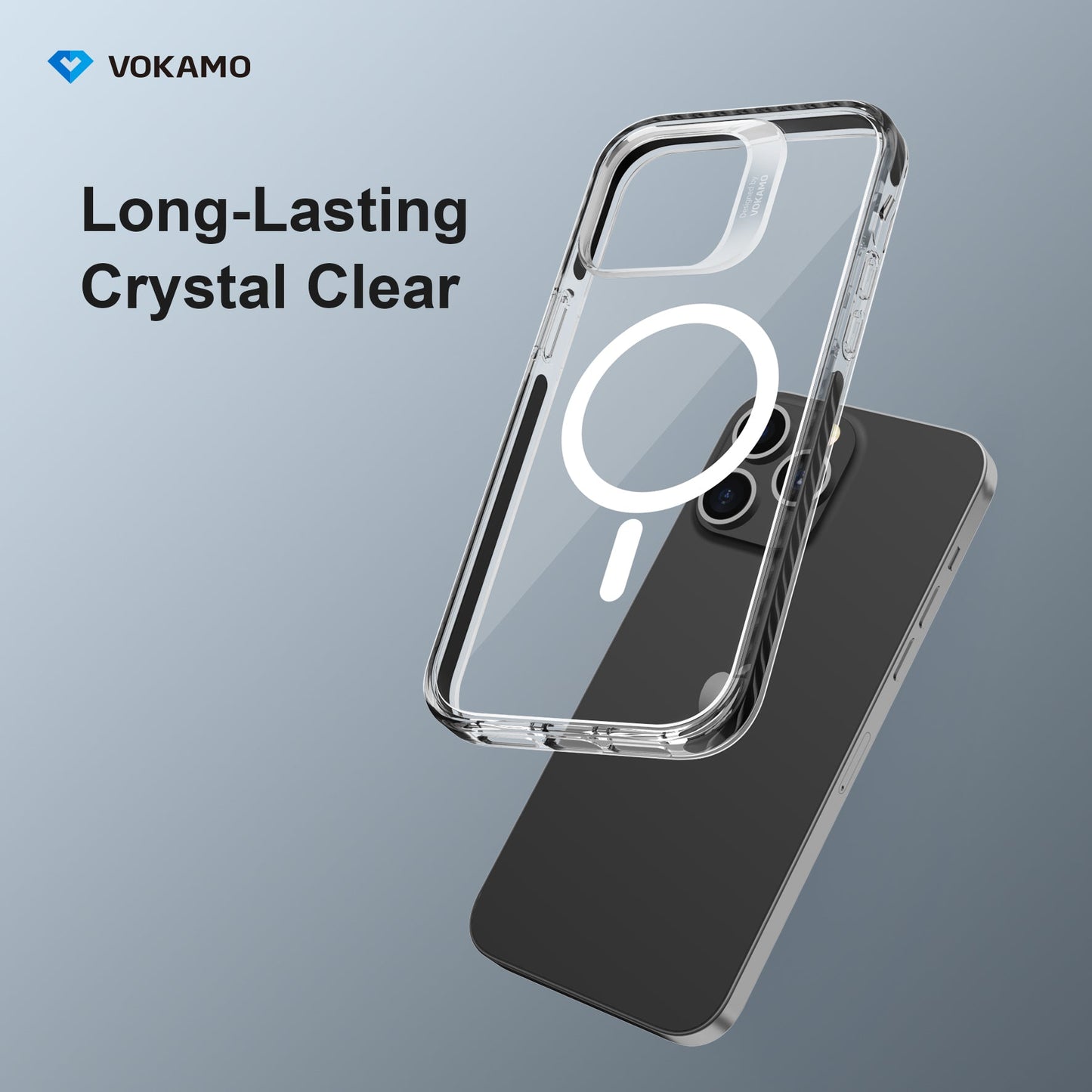 VOKAMO Hard Shockproof Case with MagSafe for iPhone 14 Pro Max/14 Pro/iPhone 14/14 Plus - VOKAMO