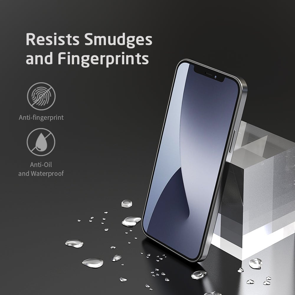 VOKAMO HD iPhone 12 Screen Protector 2.5D Edge to Edge Full Coverage Tempered Glass - VOKAMO