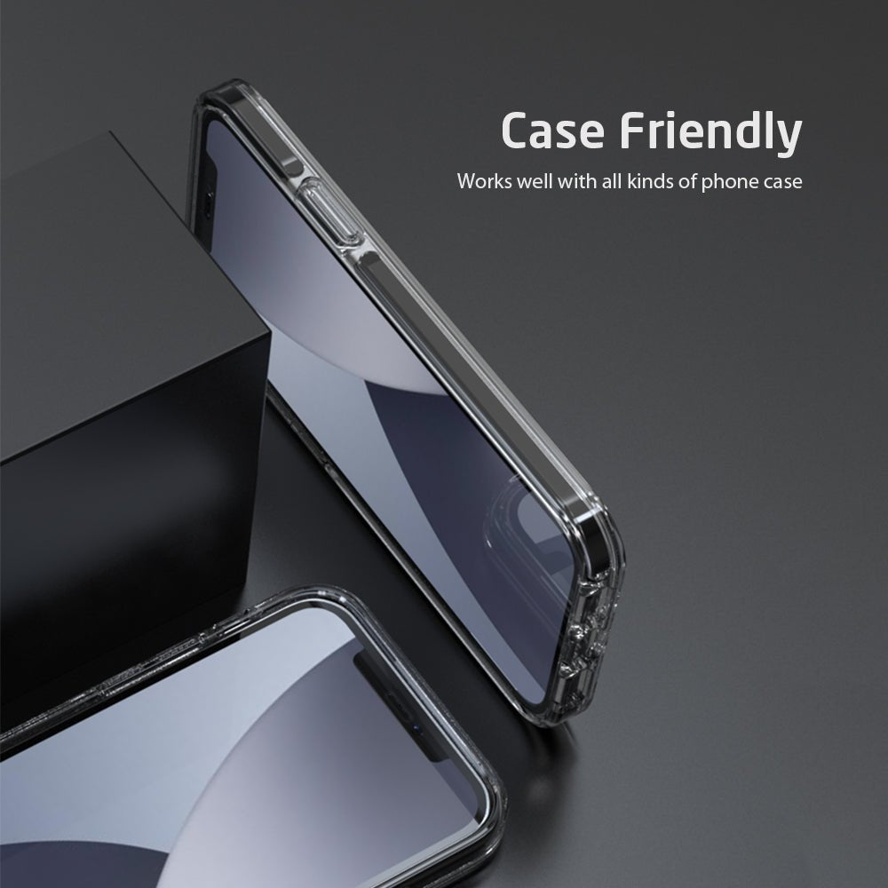 VOKAMO HD iPhone 12 Screen Protector 2.5D Edge to Edge Full Coverage Tempered Glass - VOKAMO