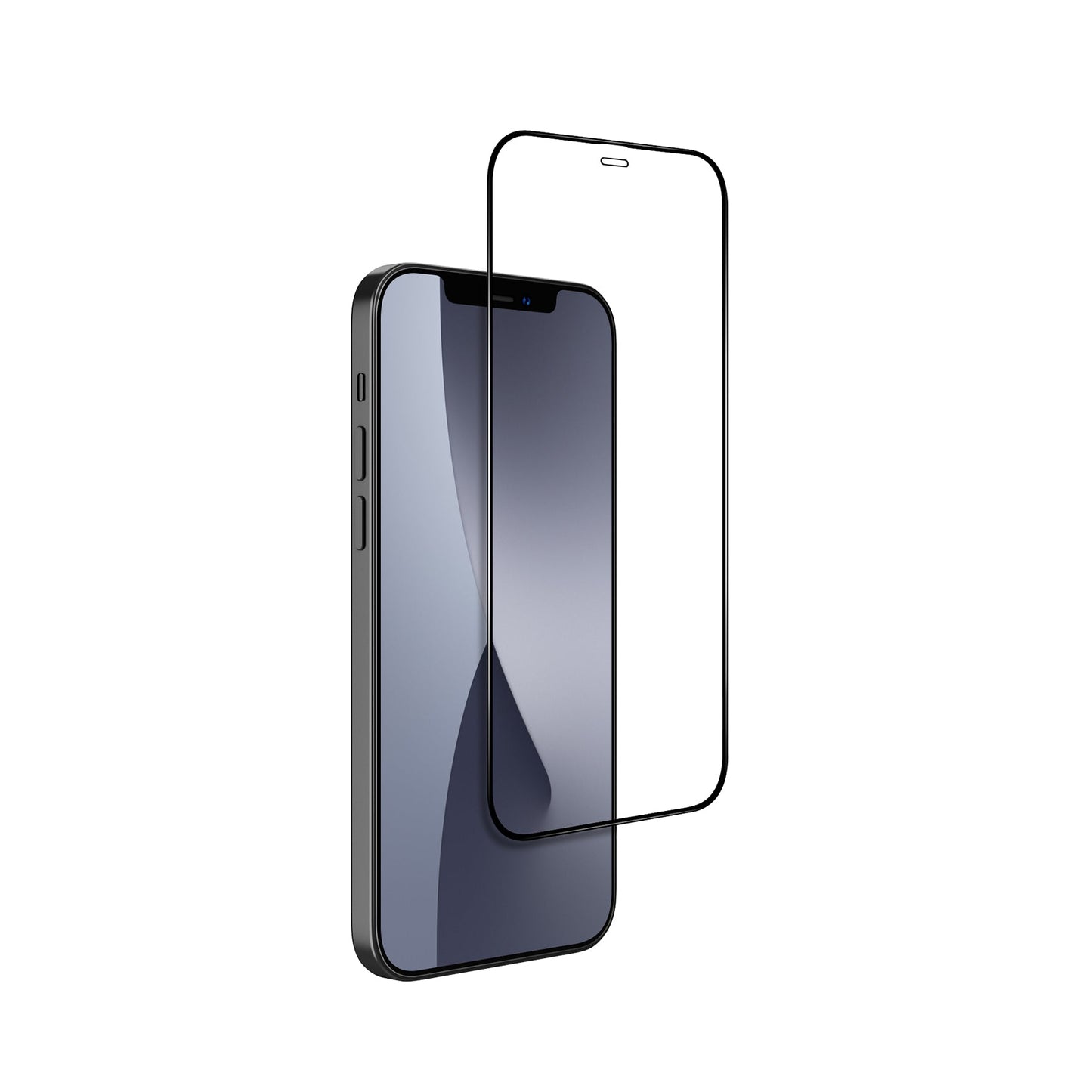 VOKAMO HD iPhone 12 Screen Protector 2.5D Edge to Edge Full Coverage Tempered Glass - VOKAMO