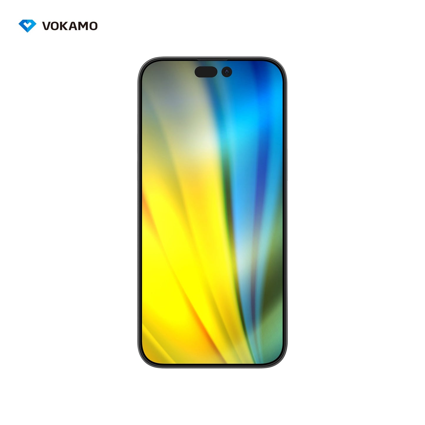 VOKAMO HD Tempered Glass for iPhone 14 Pro Max/14 Pro/14 Plus/14 Screen Protector,9H 2.5D 0.25mm Crystal HD - VOKAMO