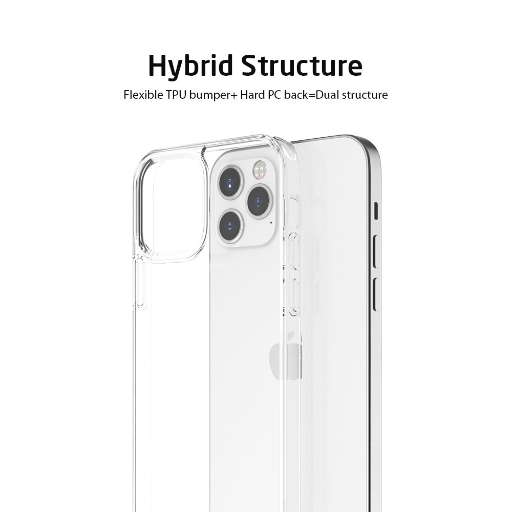 VOKAMO Hybrid Clear Case for iPhone 12/12 Mini/12 Pro/12 Pro Max - VOKAMO