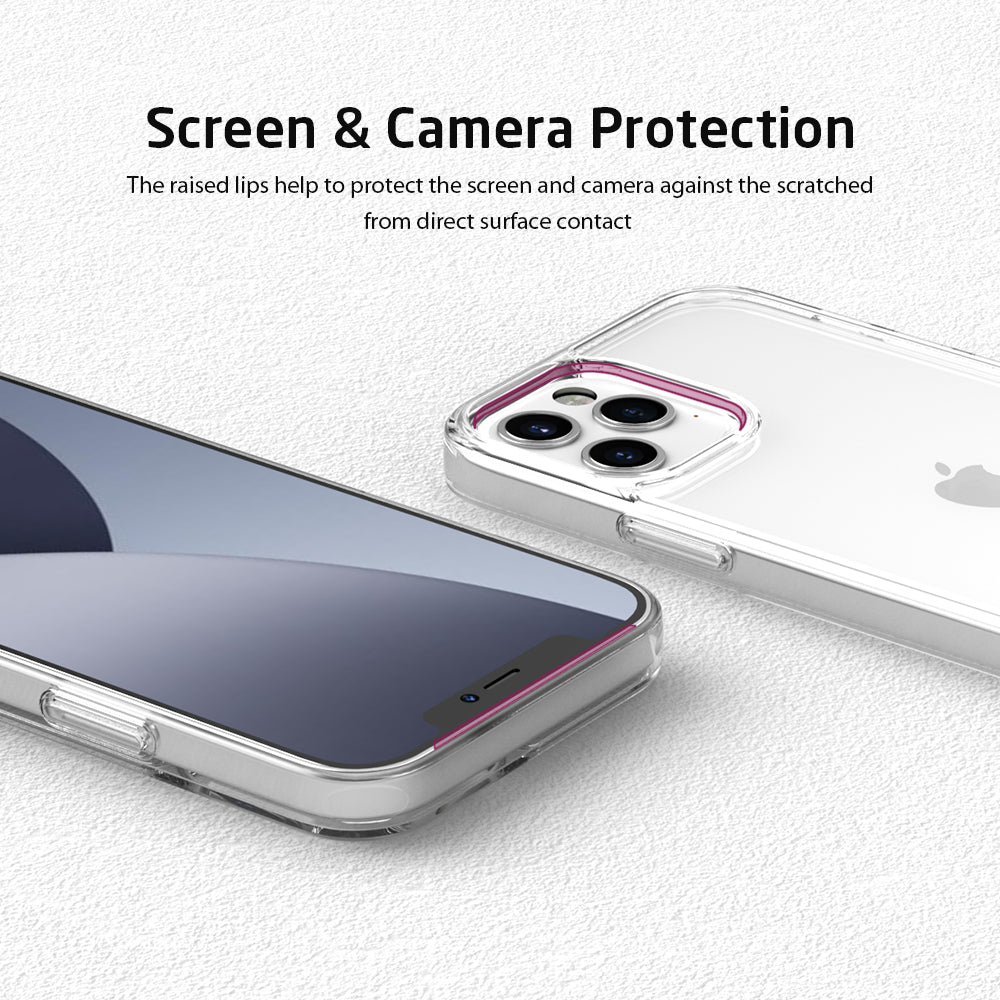 VOKAMO Hybrid Clear Case for iPhone 12/12 Mini/12 Pro/12 Pro Max - VOKAMO