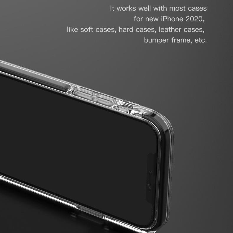 VOKAMO iPhone 12 Screen Protector 3D 9H HD Full Coverage Tempered Glass - VOKAMO