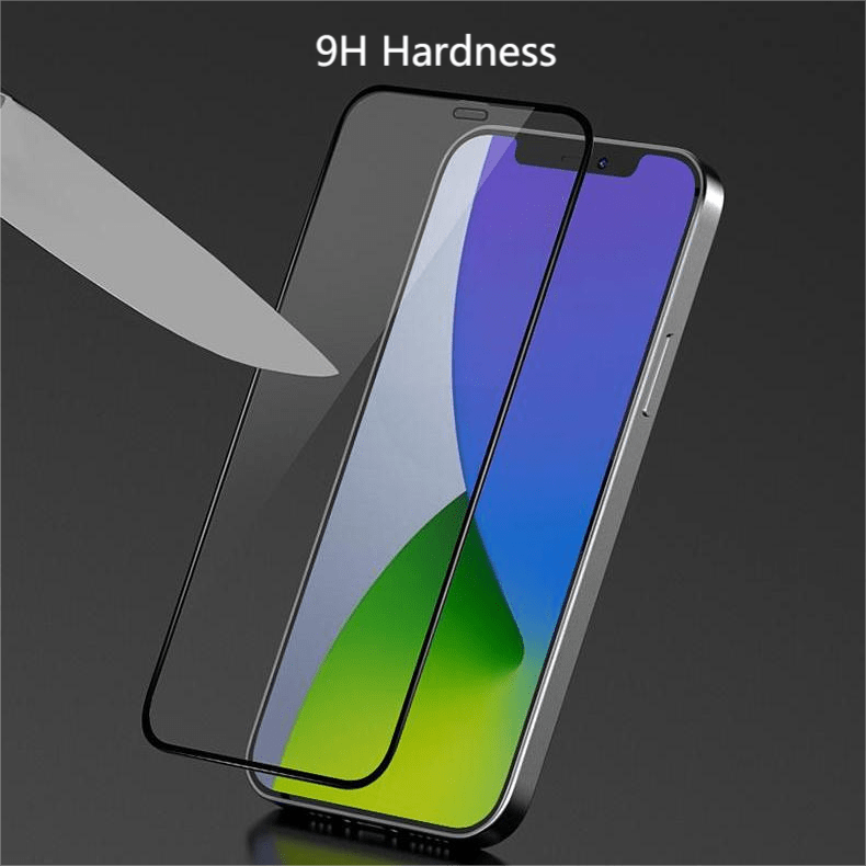 VOKAMO iPhone 12 Screen Protector 3D 9H HD Full Coverage Tempered Glass - VOKAMO