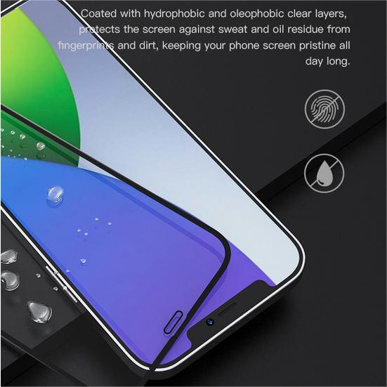VOKAMO iPhone 12 Screen Protector 3D 9H HD Full Coverage Tempered Glass - VOKAMO