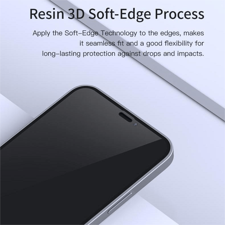 VOKAMO iPhone 12 Screen Protector 3D 9H HD Full Coverage Tempered Glass - VOKAMO