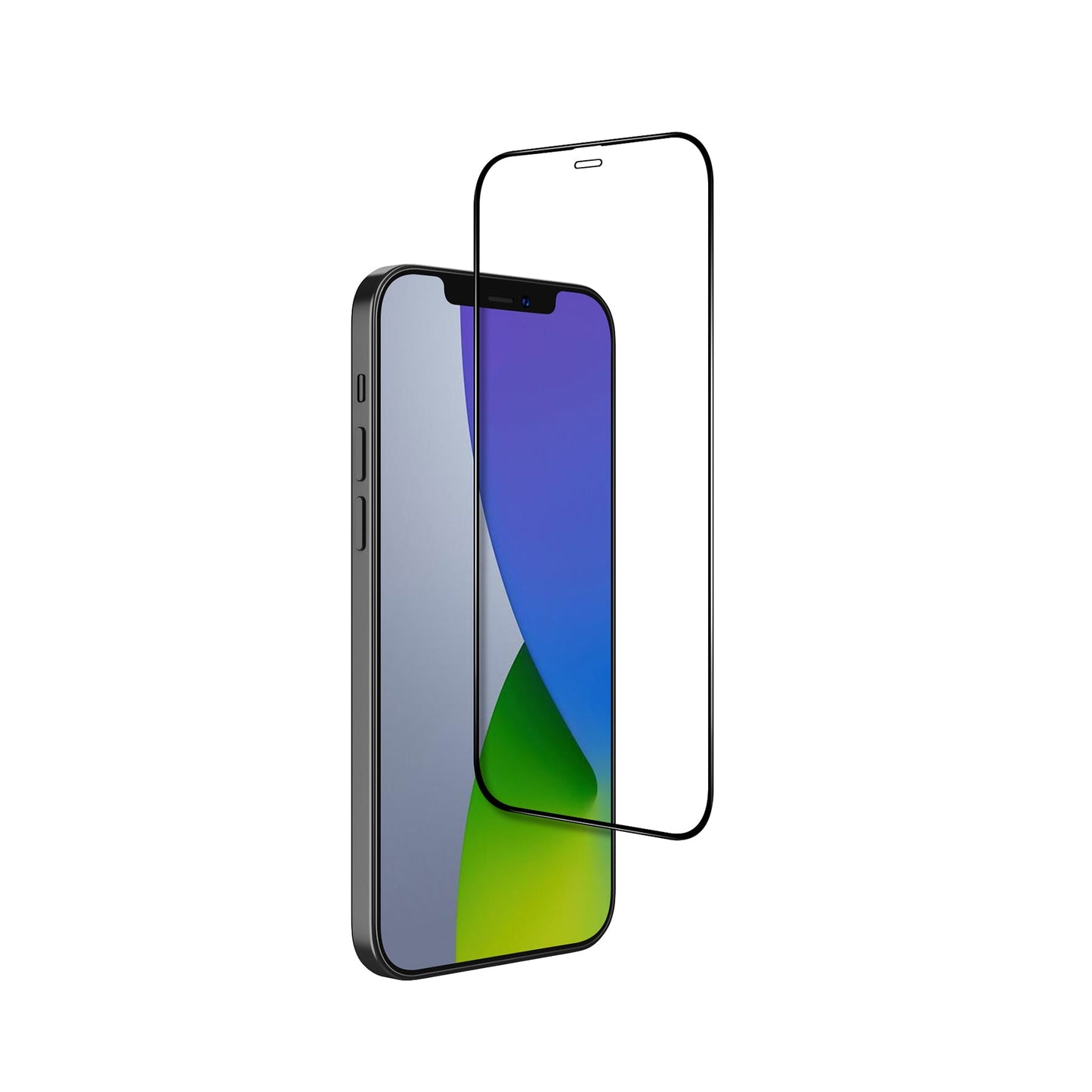 VOKAMO iPhone 12 Screen Protector 3D 9H HD Full Coverage Tempered Glass - VOKAMO