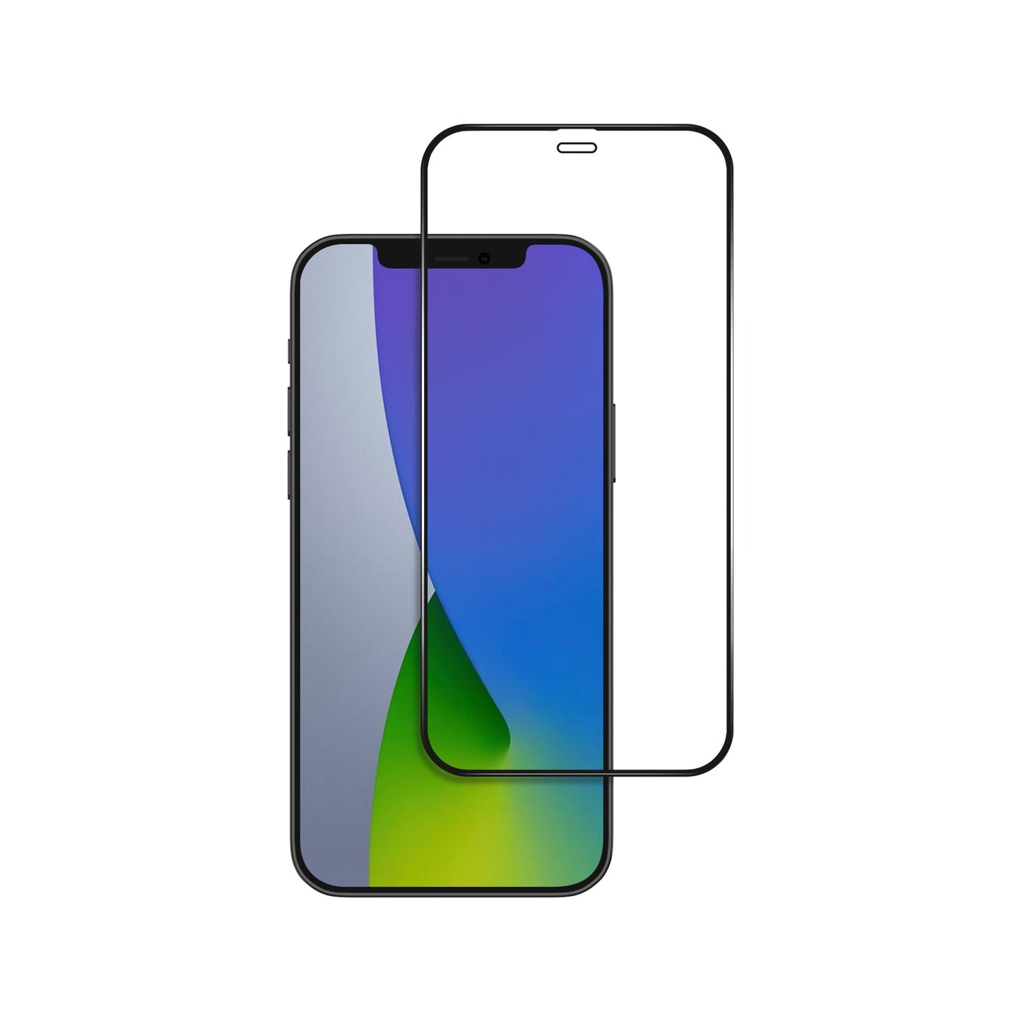 VOKAMO iPhone 12 Screen Protector 3D 9H HD Full Coverage Tempered Glass - VOKAMO