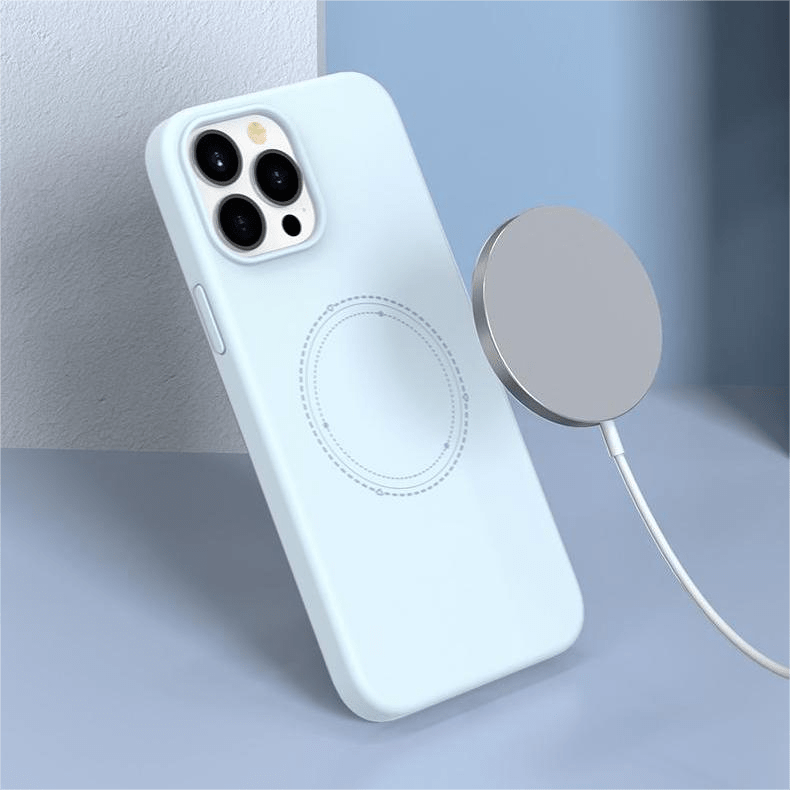 VOKAMO iPhone 13 Silicone Case with MagSafe, Soft Cover Case for iPhone 13 Pro Max/13/13 Pro - VOKAMO