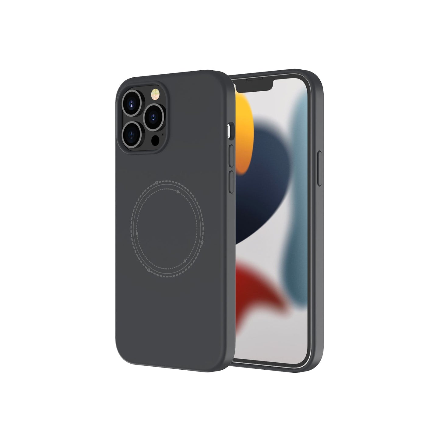 VOKAMO iPhone 13 Silicone Case with MagSafe, Soft Cover Case for iPhone 13 Pro Max/13/13 Pro - VOKAMO