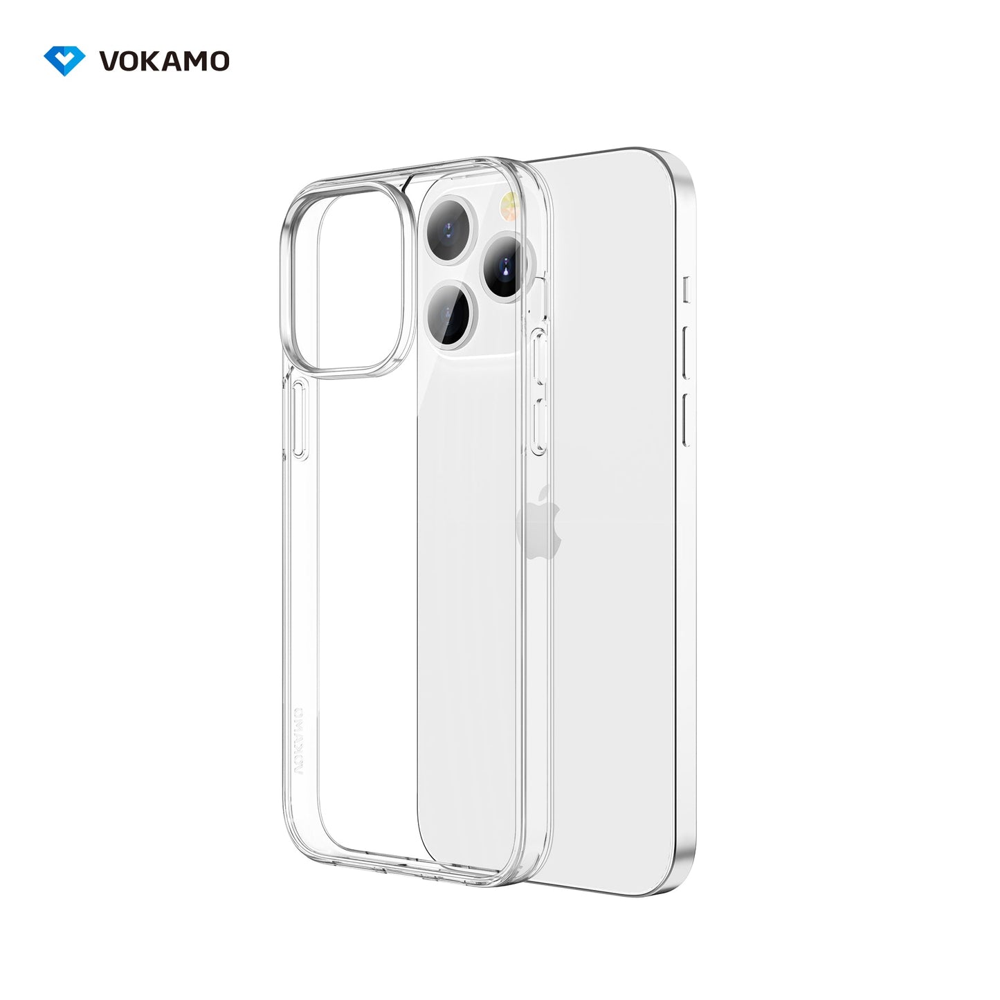VOKAMO iPhone 14 Clear Case,Ultra Slim Transparent Cover for iPhone 14/14 Pro/14 Plus/14 Pro Max - VOKAMO
