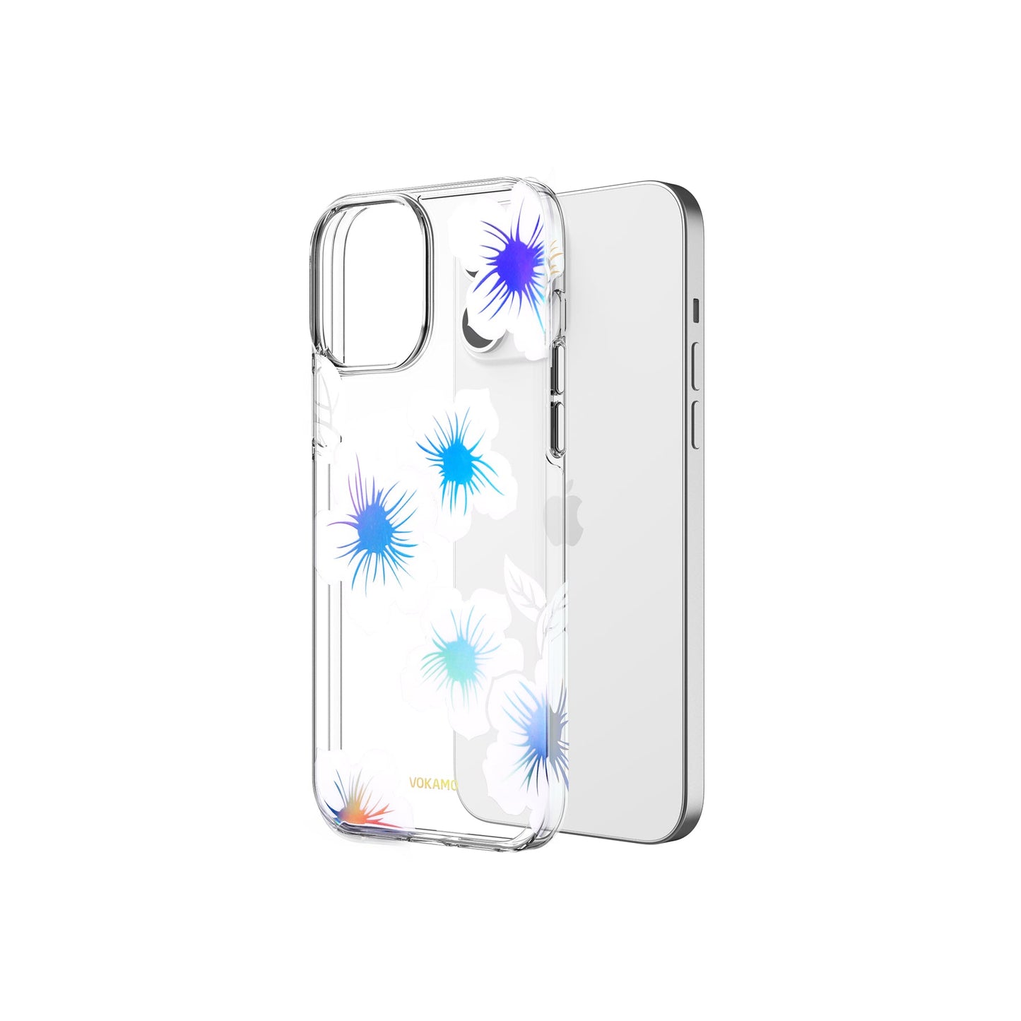 VOKAMO Lovely Floral Flower Phone Case For iPhone 13/13 Pro/13 Pro Max Cover Case - VOKAMO