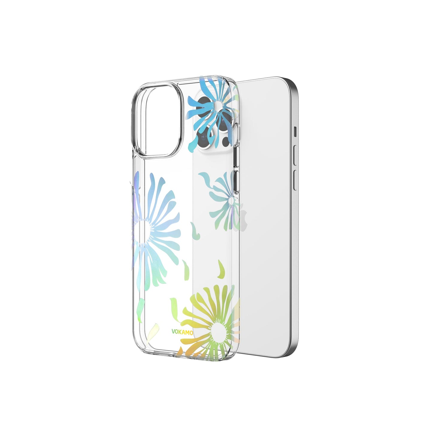 VOKAMO Lovely Floral Flower Phone Case For iPhone 13/13 Pro/13 Pro Max Cover Case - VOKAMO